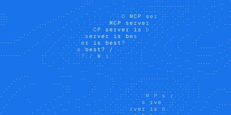SEO guide cover: a chat window asking "Which SEO MCP server is best?"